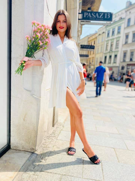 342 Fanny Halat scurt pentru femei Forex - ecru