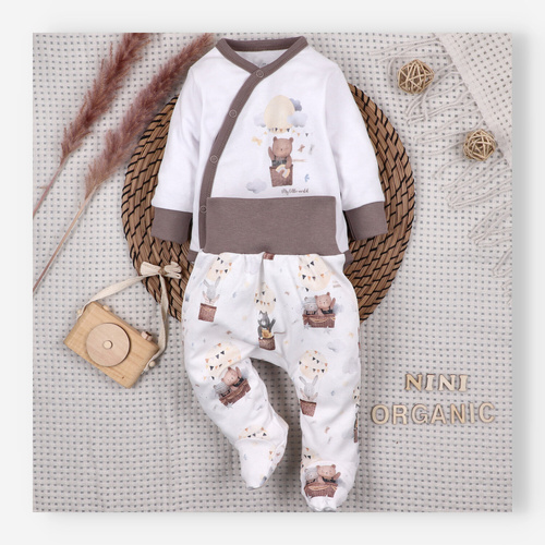 Nini Pantalonași Nou-născut  Balloon Friends 100% Bumbac Organic – Polonia