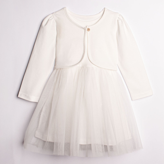 221166 Compleu rochie și bolero Kiku Nicol elegant pentru fetiță