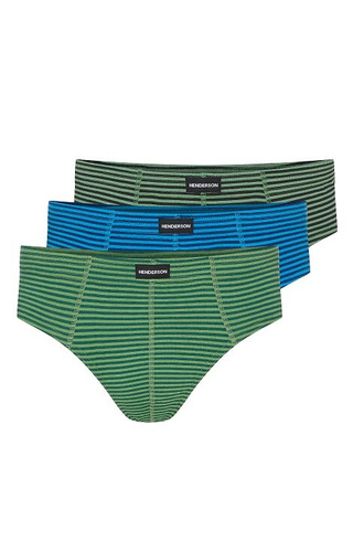 1446 K689 Chiloți bărbătești Henderson din bumbac, 3 bucăți într-o cutie