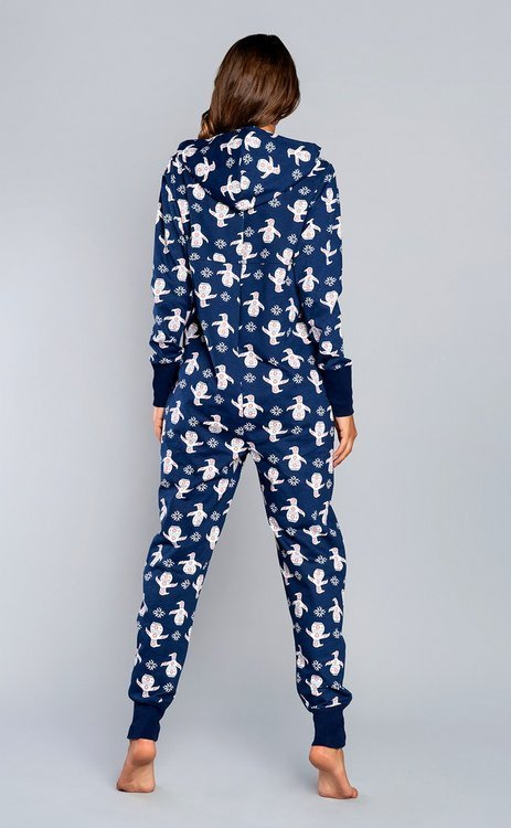 Salopetă lungă pentru femei Nana Italian Fashion - roșu 