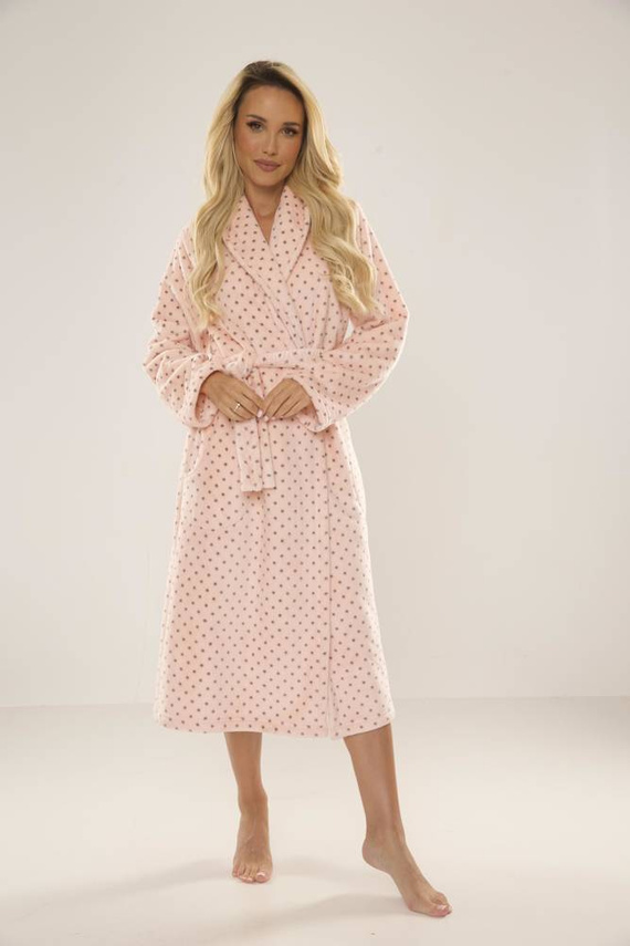 548 Melanie Halat de baie lung Forex pentru femei - somon 