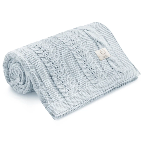 Pătură Dreamy Bamboo Yosoy Albastră – moale, respirabilă, sigură pentru copii