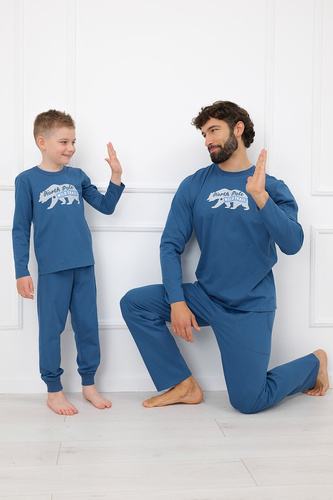 Pijama băiat Shiba Italian Fashion 100% bumbac șort