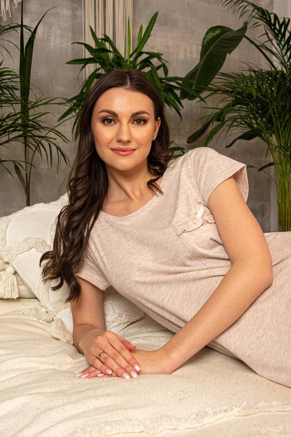 677 Cămașă de noapte Mariposa II Forex - bej melange