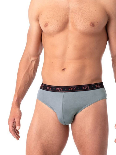 MPP 178 Slip bărbătesc pachet de 2 cheie - roșu-gri