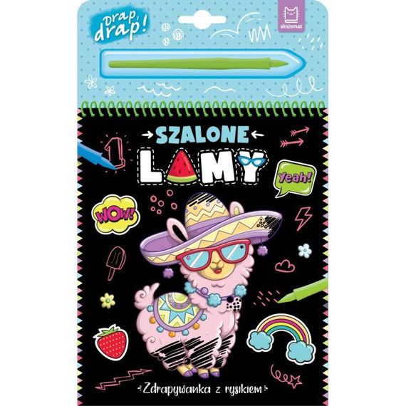 AKS608-1 Carte Crazy Llama cu stylus Axiom