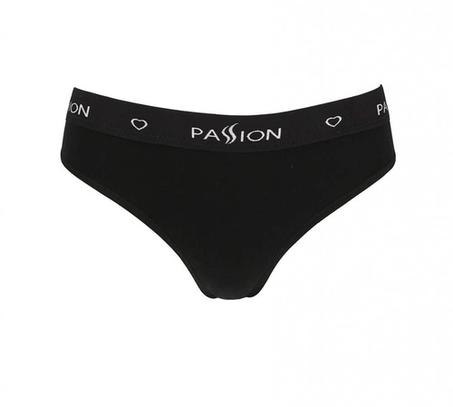 PS008 Stringi damskie Passion czarny