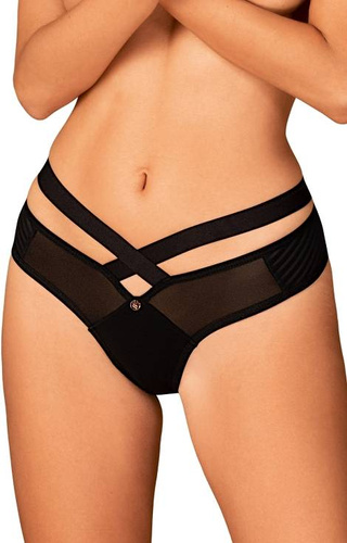Brasica Panties figi damskie Obsessive czarny
