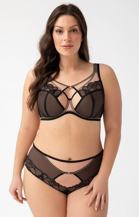 K 758 Saanvi Soft Bras Gorsenia - negru