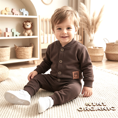 Nini Hanorac Copii Balloon Friends 95% Bumbac Organic – Fabricat în Polonia