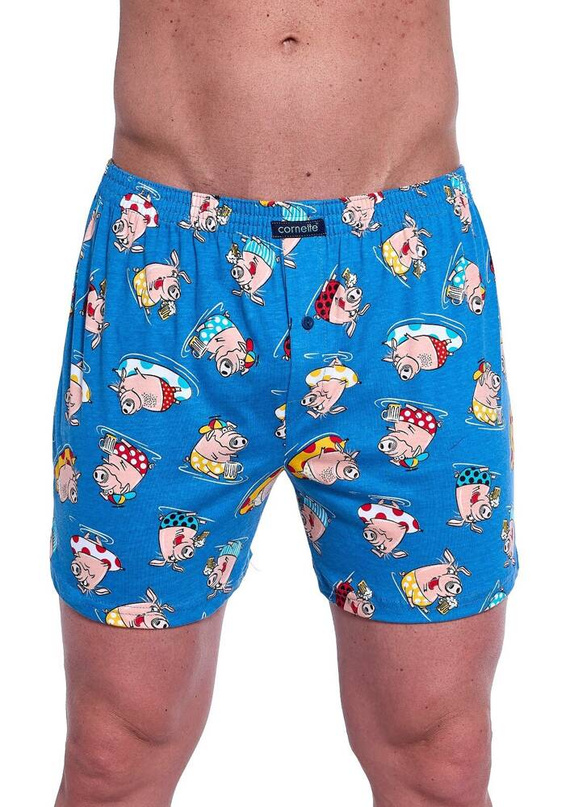 001, 011/170 Boxer bărbați Classic Cornette, albastru