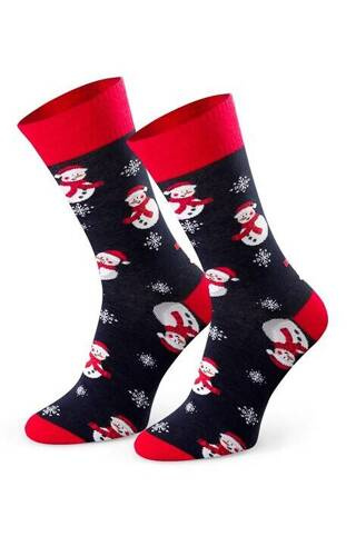 Art.136 Sosete de Craciun barbati Steven - 142 bleumarin