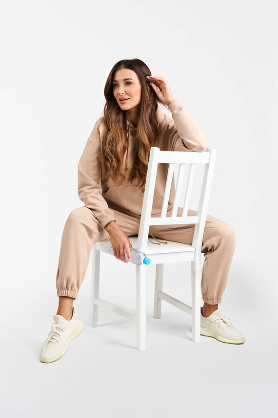 Viva Hanorac cu glugă pentru femei Fashion - bej