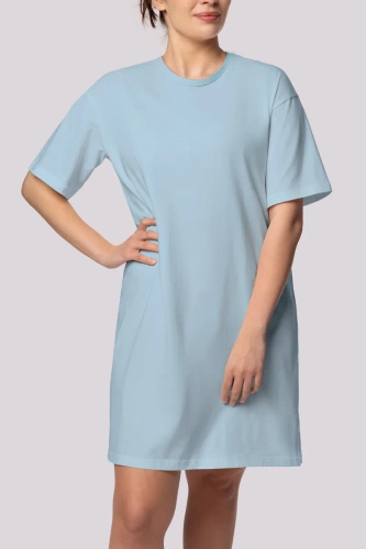 Cămașă de noapte Bliss Mona albastru deschis