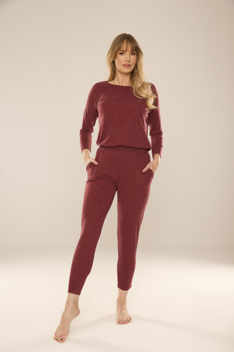 305 Paula Costum de pijama pentru femei - maro