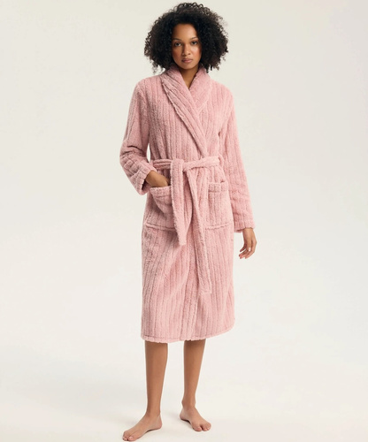 Henderson Greta 45408 Halat de damă Dusty Rose moale cu luciu