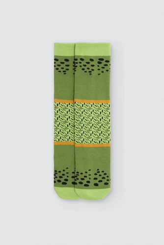 Ysabel Mora 20481 Set bărbați boxeri + șosete Kiwi verde bumbac