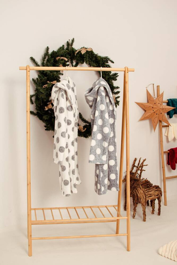 323 Dots Forex halat - ecru