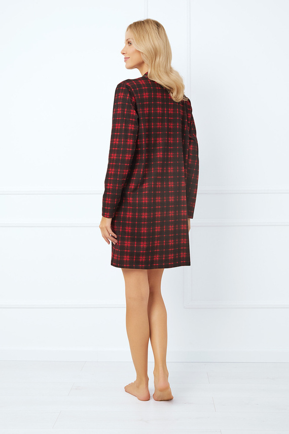 Nicola cămașă de noapte descheiată Modă italiană - print 