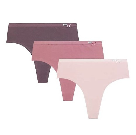 3CLP-015 High Brazilian Chiloți pentru femei Atlantic - roz