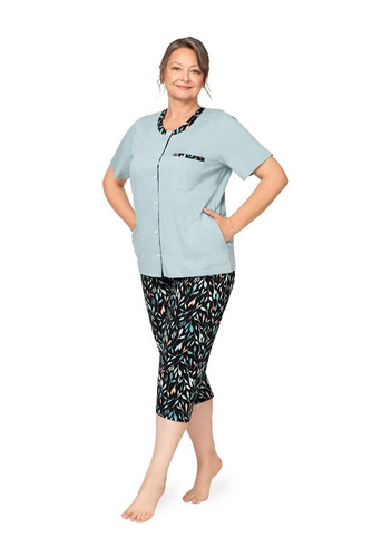 261 Olga I Martel pijamale dama - turcoaz