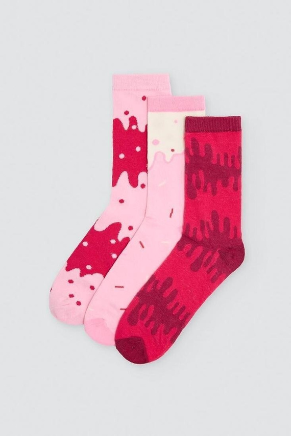 Ysabel Mora 12143 Șosete unisex 3 perechi din bumbac cadou 41–46