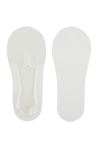 SN049 Balerini de dama Noviti - alb