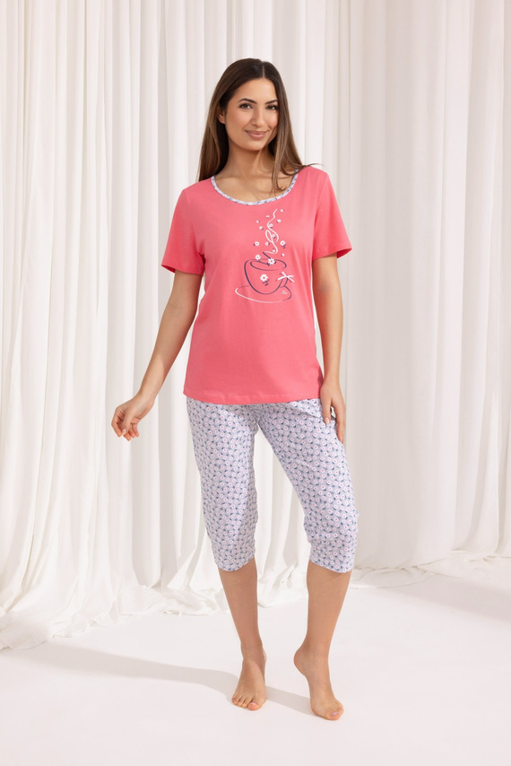 Pijamale pentru femei 685 Regina - Coral