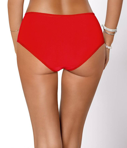 Cynthia Chiloți cu talie înaltă Paripari pentru femei - roșu