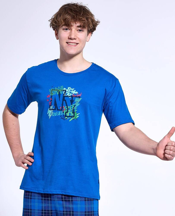 551/51 Freestyle Cornette pijamale tineret - albastru