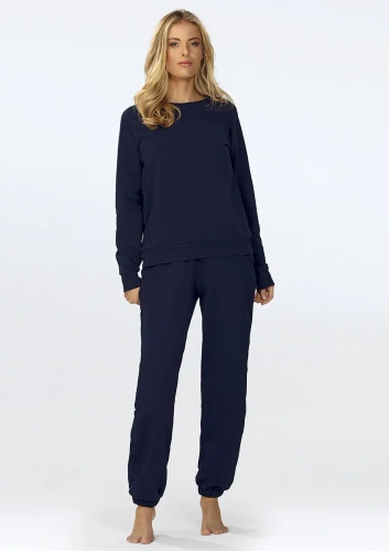 Set sportiv damă Wenezja Dkaren – bluză și pantaloni, bumbac