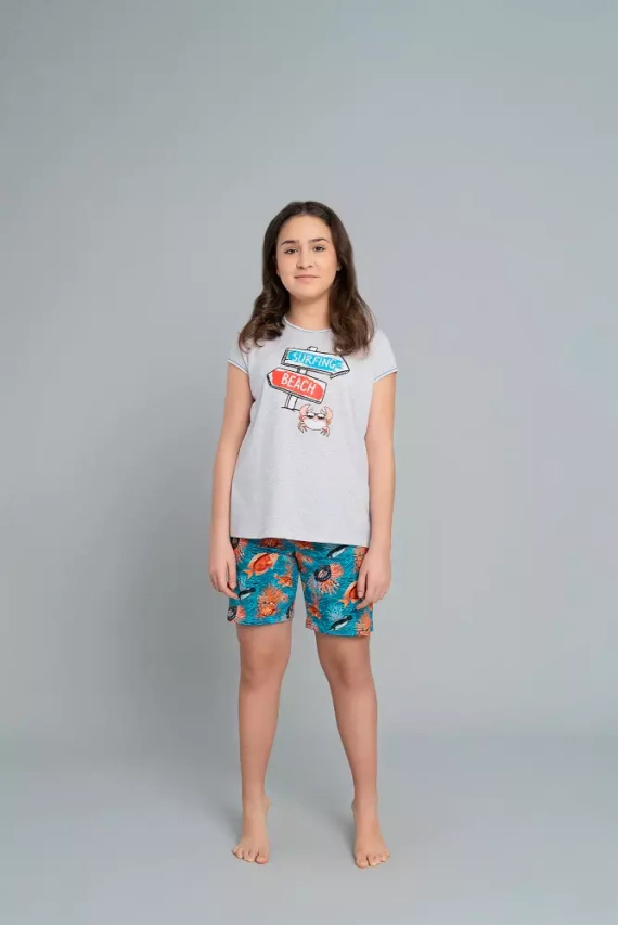 Oceania Pijama pentru fete Italian Fashion - melange/print