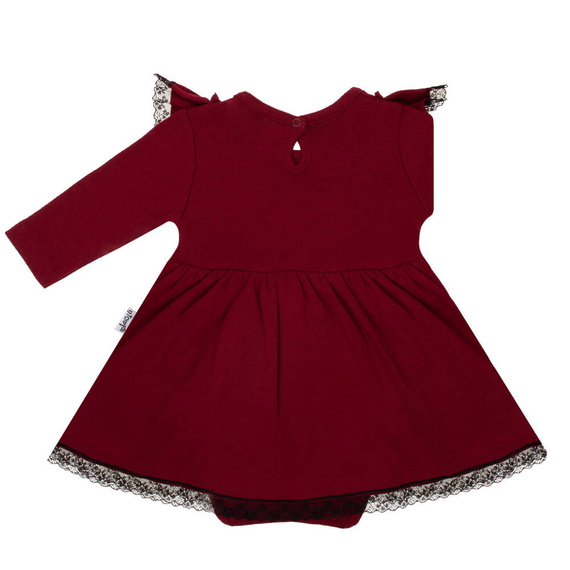 163176 Rochie-body Nicol "Magic of Christmas" - visiniu