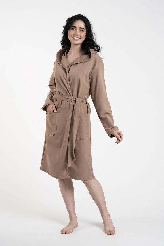 Karina Halat de baie pentru femei Italian Fashion - camel