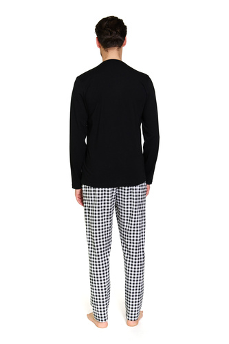 7369 Doctor Nap Pijamale bărbați din bumbac - croială clasică și confort natural pentru fiecare noapte