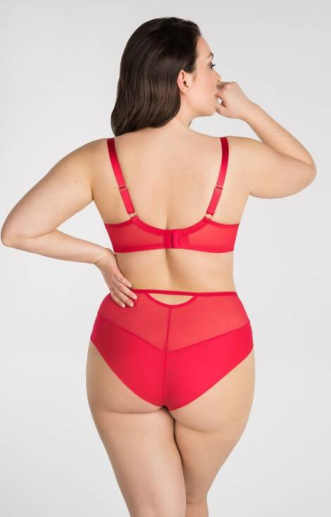 Gorsenia K 828 Sutien moale Crazy Heart - roșu