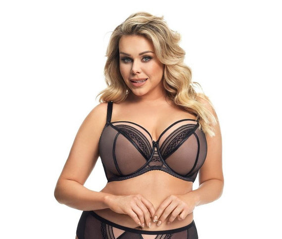 Gorsenia K 672 Martynika Chiloți de damă - negru