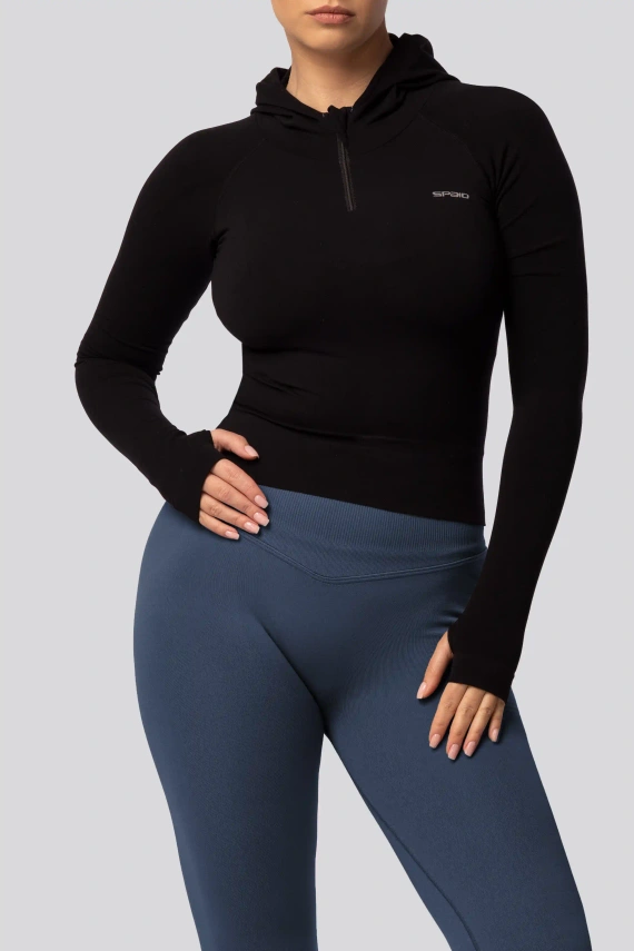 Colanți push-up Spaio PRO talie înaltă modelatori opaci navy blue
