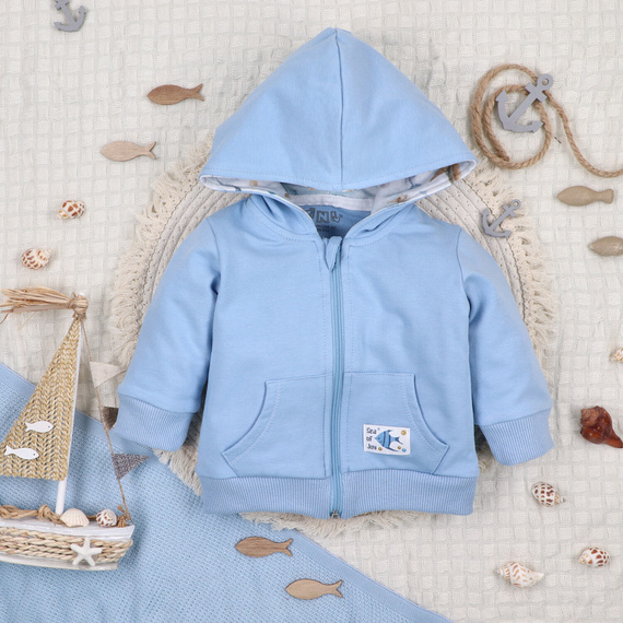 ABN-5459 Hanorac pentru copii Sea Of Joy Nini – bumbac organic, croiala confortabila