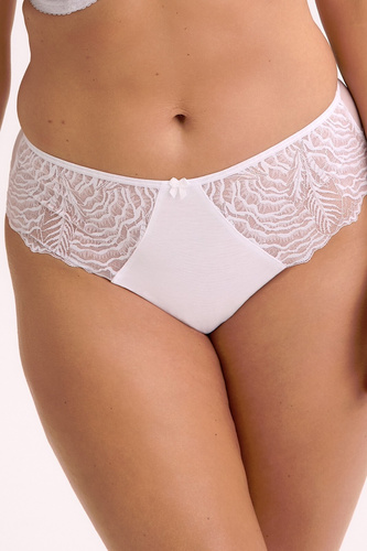 029 Chiloți Marisa Gaia pentru femei – clasici, cu dantelă, ecru confortabili