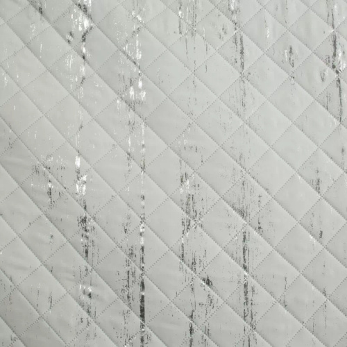 Blink 1 cuvertură de pat decorativă Design91 alb/argintiu