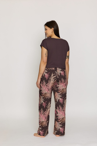 Pantaloni pijama Mila PDX1 Nipplex – vâscoză, buzunare, confort