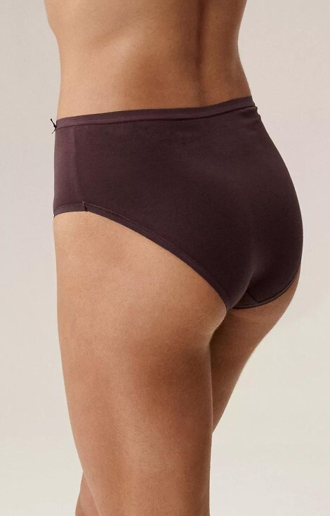 3CLP-004 Atlantic violet-roz-maro – Slip clasic de damă, pachet de 3 bumbac