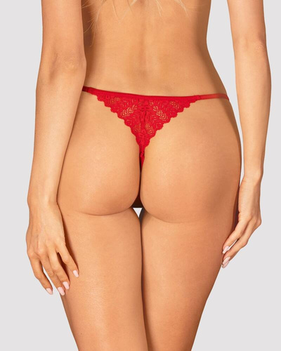 Ingridia Stringi Damskie Obsessive - czerwony