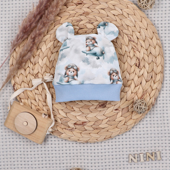 NINI ABK-0059/PIL set pentru bebeluși 4 piese Baby Bear Pilot