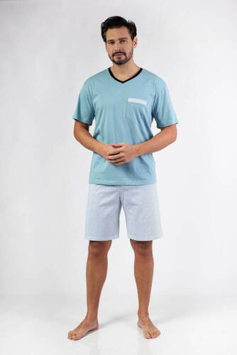 482 Pijama bărbătească Regina - verde