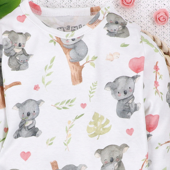 Body Nini 100% Koala bumbac organic, fabricat în Polonia