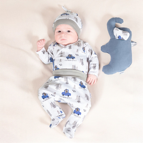 214009 Costum de dormit pentru bebelusi Muki Nicol