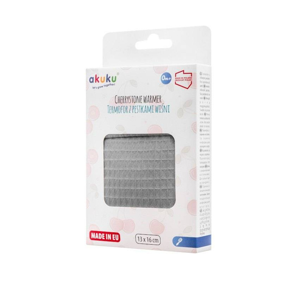 ALA0535 Termofor z pestek wiśni Akuku grey